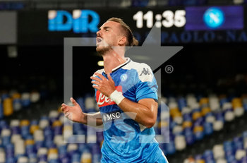 2020-07-05 - Fabian Ruiz of Napoli  shows his dejection during match Serie A TIM between SSC Napoli and AS Roma on July 05 2020 in Naples (Italy) at San Paolo Stadium Photo LPS/MARCO IORIO - NAPOLI VS ROMA - ITALIAN SERIE A - SOCCER