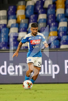 2020-07-05 - Lorenzo Insigne of Napoli in action during match Serie A TIM between SSC Napoli and AS Roma on July 05 2020 in Naples (Italy) at San Paolo Stadium Photo LPS/MARCO IORIO - NAPOLI VS ROMA - ITALIAN SERIE A - SOCCER
