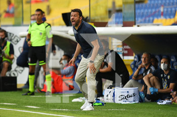 2020-07-05 - Roberto D'Aversa manager of Parma Calcio/ gestures  - PARMA VS FIORENTINA - ITALIAN SERIE A - SOCCER