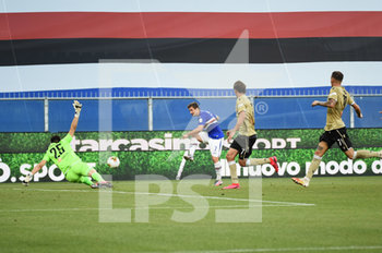 2020-07-05 - Karol Linetty (Sampdoria), goal 3 a 0 - SAMPDORIA VS SPAL - ITALIAN SERIE A - SOCCER