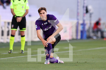2020-07-08 - Federico Chiesa of ACF Fiorentina in action - FIORENTINA VS CAGLIARI - ITALIAN SERIE A - SOCCER