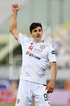 2020-07-08 - Giovanni Simeone of Cagliari Calcio in action - FIORENTINA VS CAGLIARI - ITALIAN SERIE A - SOCCER