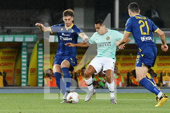 2020-07-09 - Alexis Sanchez Inter e Marash Kumbulla Verona - HELLAS VERONA VS INTER - ITALIAN SERIE A - SOCCER