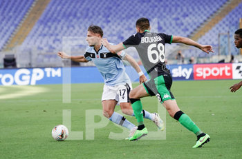 2020-07-11 - Ciro Immobile in action during match Serie A TIM between SS Lazio and US Sassuolo on July 11 2020 in Rome (Italy) at Olimpico Stadium Photo LPS/MARCO IORIO - LAZIO VS SASSUOLO - ITALIAN SERIE A - SOCCER