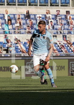 2020-07-11 - Sergej Milinkovic Savic of Lazio in action during match Serie A TIM between SS Lazio and US Sassuolo on July 11 2020 in Rome (Italy) at Olimpico Stadium Photo LPS/MARCO IORIO - LAZIO VS SASSUOLO - ITALIAN SERIE A - SOCCER