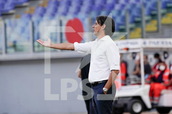 2020-07-11 - Simone Inzaghi head coach of Lazio gestures during match Serie A TIM between SS Lazio and US Sassuolo on July 11 2020 in Rome (Italy) at Olimpico Stadium Photo LPS/MARCO IORIO - LAZIO VS SASSUOLO - ITALIAN SERIE A - SOCCER