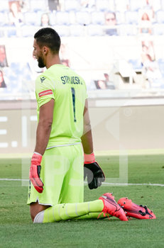 2020-07-11 - Thomas Strakosha of Lazio shows his dejection after lost during match Serie A TIM between SS Lazio and US Sassuolo on July 11 2020 in Rome (Italy) at Olimpico Stadium Photo LPS/MARCO IORIO - LAZIO VS SASSUOLO - ITALIAN SERIE A - SOCCER