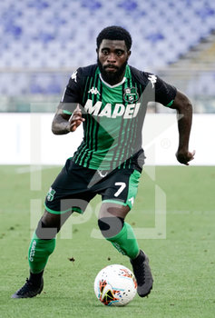 2020-07-11 - Jeremie Boga of Sassuolo in action during match Serie A TIM between SS Lazio and US Sassuolo on July 11 2020 in Rome (Italy) at Olimpico Stadium Photo LPS/MARCO IORIO - LAZIO VS SASSUOLO - ITALIAN SERIE A - SOCCER