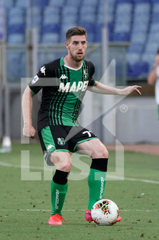 2020-07-11 - Giorgos Kyriakopoulos of Sassuolo in action during match Serie A TIM between SS Lazio and US Sassuolo on July 11 2020 in Rome (Italy) at Olimpico Stadium Photo LPS/MARCO IORIO - LAZIO VS SASSUOLO - ITALIAN SERIE A - SOCCER