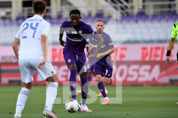 2020-07-12 - Christian Kouame of ACF Fiorentina in action  - FIORENTINA VS HELLAS VERONA - ITALIAN SERIE A - SOCCER
