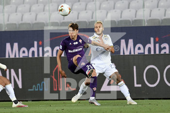 2020-07-12 - Federico Chiesa of ACF Fiorentina in action against of Hellas Verona  - FIORENTINA VS HELLAS VERONA - ITALIAN SERIE A - SOCCER