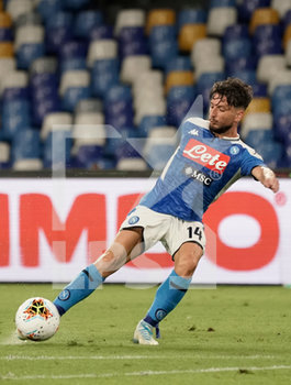 2020-07-12 - Dries Mertens of Napoli in action during match Serie A TIM between SSC Napoli and AC Milan on July 12 2020 in Naples (Italy) at San Paolo Stadium Photo LPS/MARCO IORIO - NAPOLI VS MILAN - ITALIAN SERIE A - SOCCER