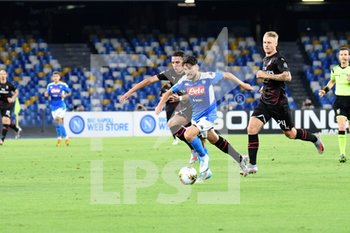 2020-07-12 - Dries Mertens in azione(Napoli) - NAPOLI VS MILAN - ITALIAN SERIE A - SOCCER