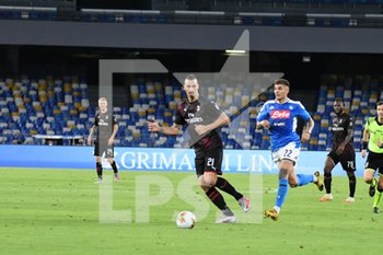 2020-07-12 -   Zlatan Ibrahimovic(Milan) - NAPOLI VS MILAN - ITALIAN SERIE A - SOCCER