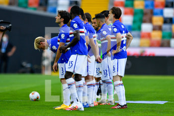 2020-07-12 - UC Sampdoria lineup - UDINESE VS SAMPDORIA - ITALIAN SERIE A - SOCCER