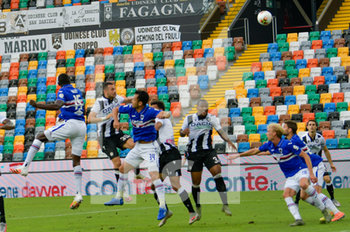 2020-07-12 - actionf of goal Udinese Calcio - UDINESE VS SAMPDORIA - ITALIAN SERIE A - SOCCER