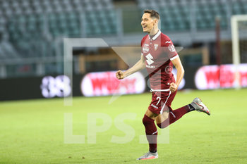 2020-07-16 - 7 Sasa Lukic (Torino FC) celebrates the goal - TORINO VS GENOA - ITALIAN SERIE A - SOCCER