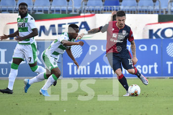 2020-07-18 - Fabio Pisacane of Cagliari Calcio - CAGLIARI VS SASSUOLO - ITALIAN SERIE A - SOCCER