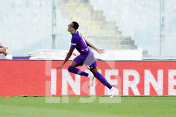 2020-07-19 - Christian Kouame of ACF Fiorentina celebrates after scoring a goal - FIORENTINA VS TORINO - ITALIAN SERIE A - SOCCER