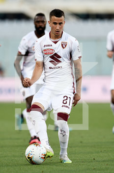 2020-07-19 - Alejandro Berenguer of Torino FC in action - FIORENTINA VS TORINO - ITALIAN SERIE A - SOCCER
