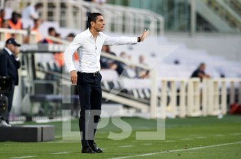 2020-07-19 - Moreno Longo manager of Torino FC gestures - FIORENTINA VS TORINO - ITALIAN SERIE A - SOCCER