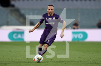 2020-07-19 - Franck Ribery of ACF Fiorentina in action - FIORENTINA VS TORINO - ITALIAN SERIE A - SOCCER