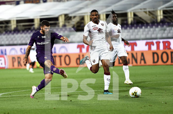 2020-07-19 - Patrick Cutrone of ACF Fiorentina scores a goal - FIORENTINA VS TORINO - ITALIAN SERIE A - SOCCER