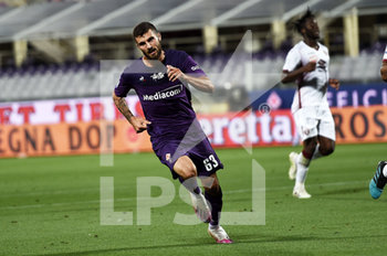 2020-07-19 - Patrick Cutrone of ACF Fiorentina celebrates after scoring a goal - FIORENTINA VS TORINO - ITALIAN SERIE A - SOCCER