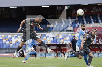 2020-07-19 - NAPOLI-ITALY JULY 2020,19 Ilija Nestorovski of Udinese goal canceled during the match Serie A TIM between SSC Napoli and Udinese on July 19,2020 in Naples (Italy) at San Paolo Stadium Photo LPS/MARCO IORIO - NAPOLI VS UDINESE - ITALIAN SERIE A - SOCCER