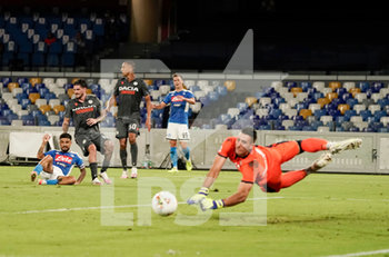 2020-07-19 - NAPOLI-ITALY JULY 2020,19 \Lorenzo Insigne of Napoli in action during the match Serie A TIM between SSC Napoli and Udinese on July 19,2020 in Naples (Italy) at San Paolo Stadium Photo LPS/MARCO IORIO - NAPOLI VS UDINESE - ITALIAN SERIE A - SOCCER