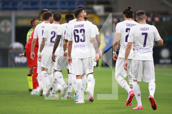 2020-07-22 - La squadra (Fiorentina) - INTER VS FIORENTINA - ITALIAN SERIE A - SOCCER