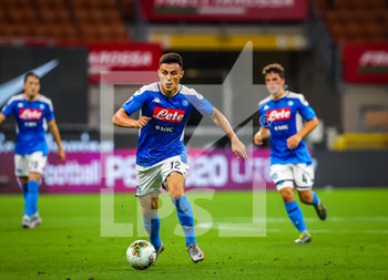 2020-07-28 - Eljif Elmas of SSC Napoli during the Serie A 2019/20 match between FC Internazionale vs SSC Napoli at the San Siro Stadium, Milan, Italy on July 28, 2020 - Photo Fabrizio Carabelli - INTER VS NAPOLI - ITALIAN SERIE A - SOCCER