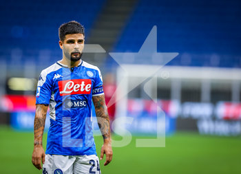 2020-07-28 - Lorenzo Insigne of SSC Napoli during the Serie A 2019/20 match between FC Internazionale vs SSC Napoli at the San Siro Stadium, Milan, Italy on July 28, 2020 - Photo Fabrizio Carabelli - INTER VS NAPOLI - ITALIAN SERIE A - SOCCER
