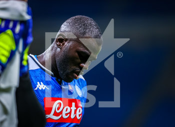 2020-07-28 - Kalidou Koulibaly of SSC Napoli during the Serie A 2019/20 match between FC Internazionale vs SSC Napoli at the San Siro Stadium, Milan, Italy on July 28, 2020 - Photo Fabrizio Carabelli - INTER VS NAPOLI - ITALIAN SERIE A - SOCCER