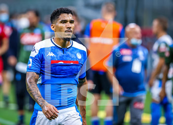 2020-07-28 - Allan of SSC Napoli during the Serie A 2019/20 match between FC Internazionale vs SSC Napoli at the San Siro Stadium, Milan, Italy on July 28, 2020 - Photo Fabrizio Carabelli - INTER VS NAPOLI - ITALIAN SERIE A - SOCCER