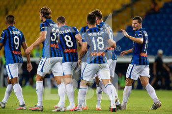 2020-07-28 - Rusland Malinovskyi (Atalanta) festeggia dopo il gol del pareggio - PARMA VS ATALANTA - ITALIAN SERIE A - SOCCER