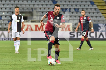 2020-07-29 - Artur Ionita of Cagliari Calcio - CAGLIARI VS JUVENTUS - ITALIAN SERIE A - SOCCER