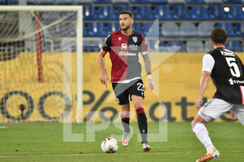 2020-07-29 - Luca Ceppitelli of Cagliari Calcio - CAGLIARI VS JUVENTUS - ITALIAN SERIE A - SOCCER