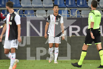 2020-07-29 - Cristiano Ronaldo of Juventus, Delusione, Delusion, - CAGLIARI VS JUVENTUS - ITALIAN SERIE A - SOCCER