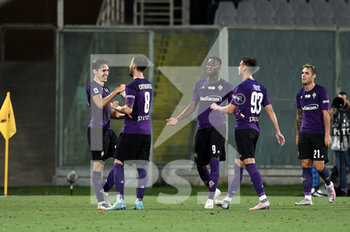 2020-07-29 - Federico Chiesa (Fiorentina) esultanza quarto gol - FIORENTINA VS BOLOGNA - ITALIAN SERIE A - SOCCER
