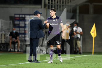 2020-07-29 - Federico Chiesa (Fiorentina) esultanza quarto gol - FIORENTINA VS BOLOGNA - ITALIAN SERIE A - SOCCER