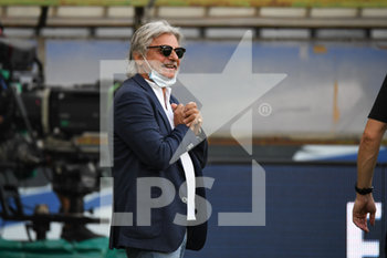 2020-07-29 - Massimo Ferrero (Sampdoria) - SAMPDORIA VS MILAN - ITALIAN SERIE A - SOCCER