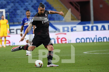 2020-07-29 - Zlatan Ibrahimovic (Milan) - SAMPDORIA VS MILAN - ITALIAN SERIE A - SOCCER