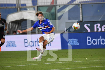 2020-07-29 - Kristoffer Askildsen (Sampdoria), goal - SAMPDORIA VS MILAN - ITALIAN SERIE A - SOCCER