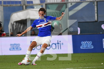2020-07-29 - Kristoffer Askildsen (Sampdoria), goal - SAMPDORIA VS MILAN - ITALIAN SERIE A - SOCCER