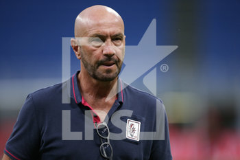 2020-08-01 - Head coach Walter Zenga (Cagliari) - MILAN VS CAGLIARI - ITALIAN SERIE A - SOCCER