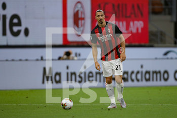 2020-08-01 - Zlatan Ibrahimovic (Milan) - MILAN VS CAGLIARI - ITALIAN SERIE A - SOCCER
