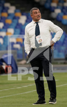 2020-08-01 - Angelo Peruzzi Club Manager of Lazio gestures during the training before match Serie A TIM between SSC Napoli and SS Lazio on August 1, 2020 in Naples (Italy) at San Paolo Stadium Photo LPS/MARCO IORIO - NAPOLI VS LAZIO - ITALIAN SERIE A - SOCCER