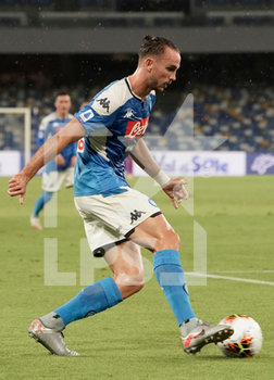 2020-08-01 - Fabian Ruiz of Napoli in action during the match Serie A TIM between SSC Napoli and SS Lazio on August 1, 2020 in Naples (Italy) at San Paolo Stadium Photo LPS/MARCO IORIO - NAPOLI VS LAZIO - ITALIAN SERIE A - SOCCER