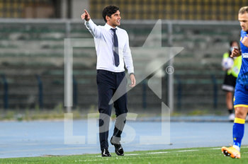 2020-09-19 - Paulo Fonseca (Coach AS Roma) - HELLAS VERONA VS ROMA - ITALIAN SERIE A - SOCCER